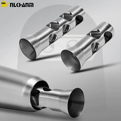 back-pressure core silencer plug, Motorcycle exhaust pipe