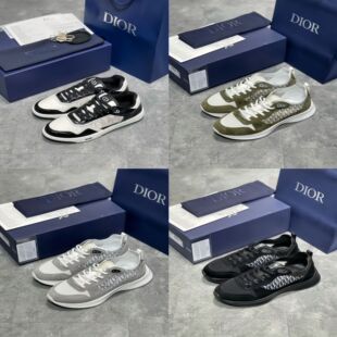 Putian Shoes European Station B25 Letter House Low-top Men's and Women's Flower Embroidery Thick-soled Fashion Sports and Casual Shoes Dad's Shoes