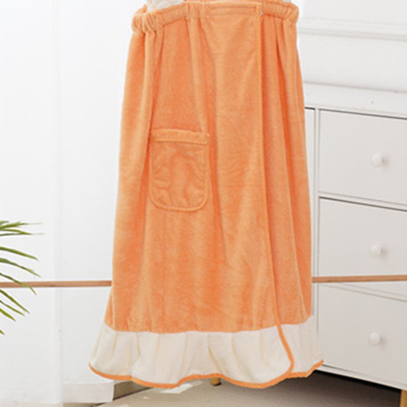 Solid color white skirt