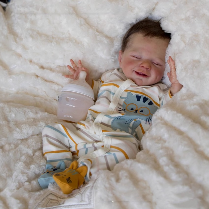 Reborn Doll Kit de Abril real softh Touch piezas de la muñeca sin pintar