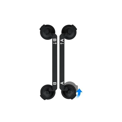 Cross-border applicable to Mini devices, Roof rack - black-bracket