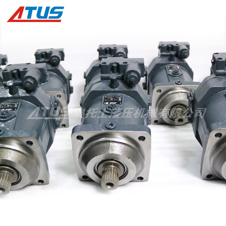 厂家液压马达A6VM80型号柱塞马达起重机卷扬马达销售维修油马达