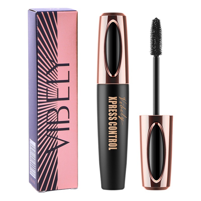 VIBELY Fengying magic waterproof thick mascara 4D long long lasting curling non-smudging foreign trade cross-border style