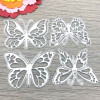 Metal cutting die with butterfly, mold, template, scheduler