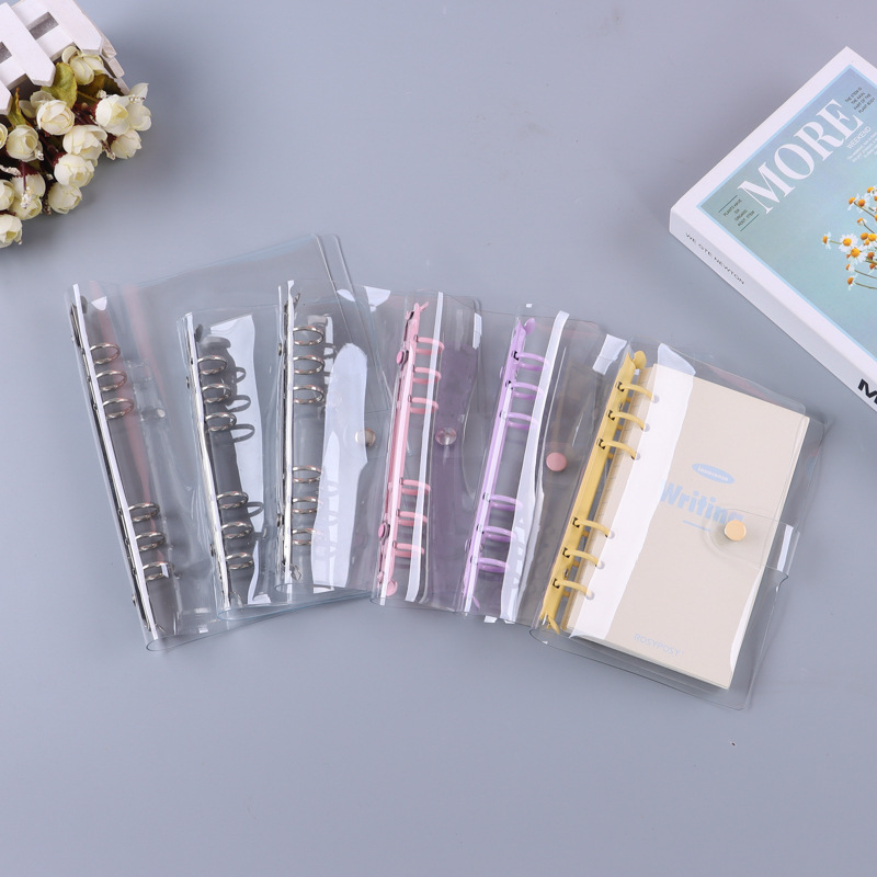 Color PVC Transparent A5A6 Live Book Book Maline Soft Leather Card…