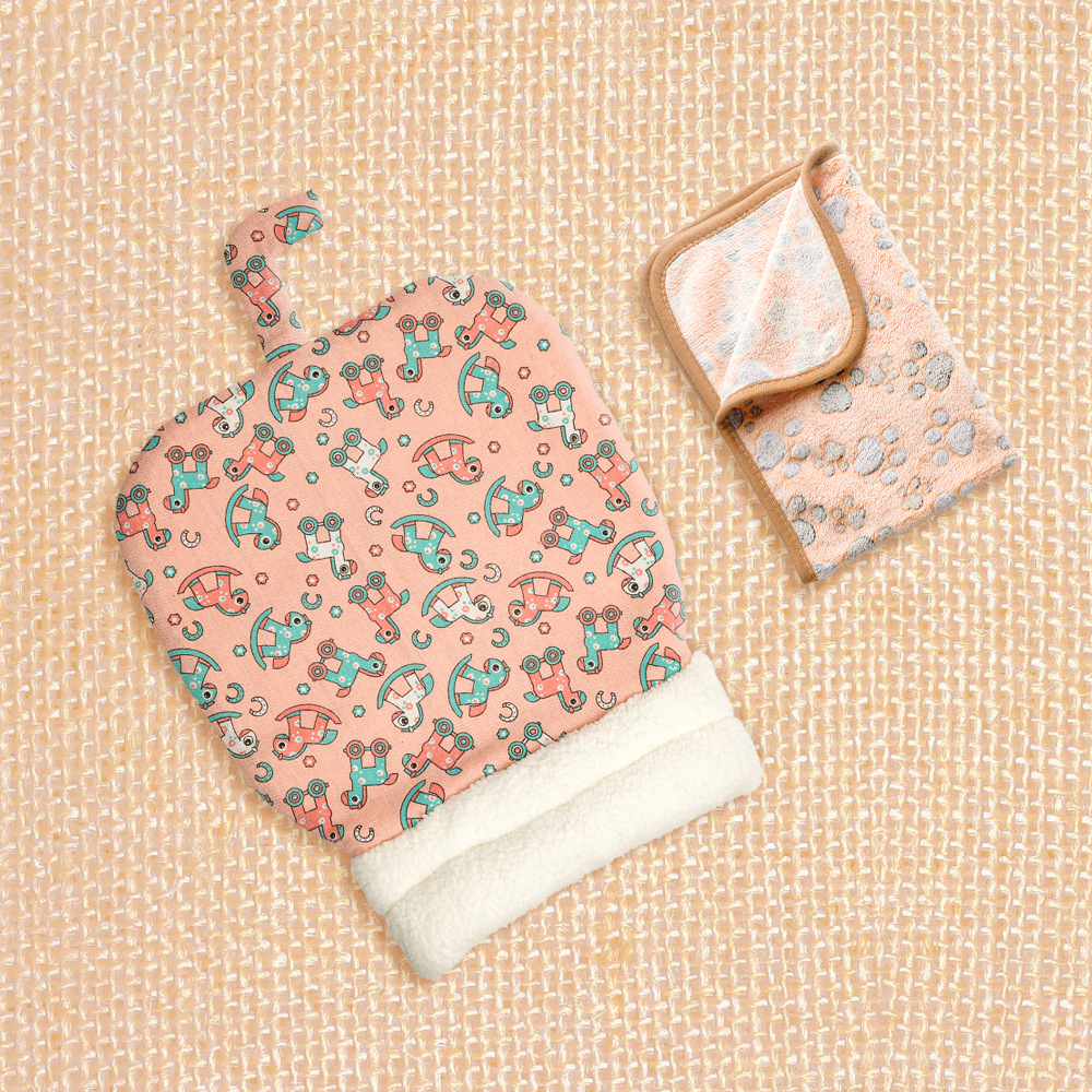 El pony rosa entrega la manta