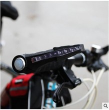 自行车牛角转向灯 山地车把灯 牛角副把死飞警示灯 138g