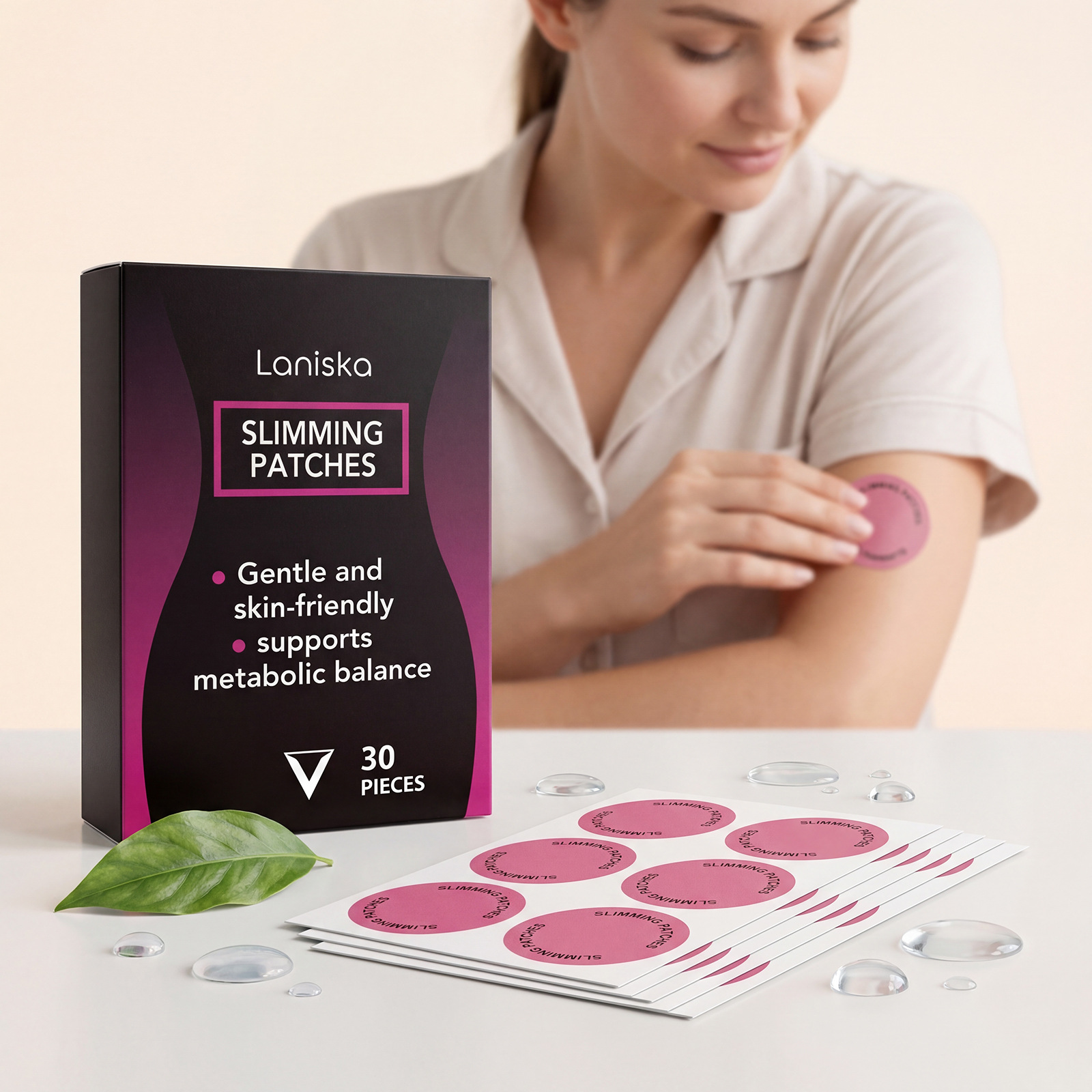 Laniska Body Care Patches Are Refreshing, Breathable, and Convenient for Care That Enhances Your Body Curves