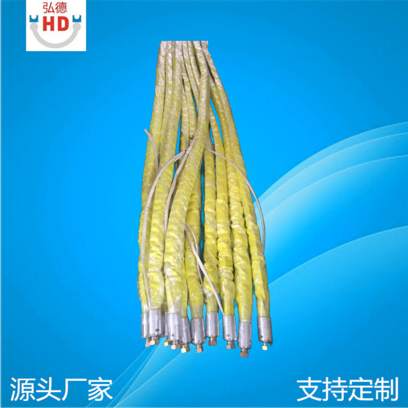 路面桥面养护补裂缝补裂纹专用输胶软管，高速公路灌缝机输胶管道