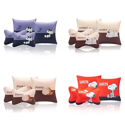 Headrest — four-piece set pair bone pillow