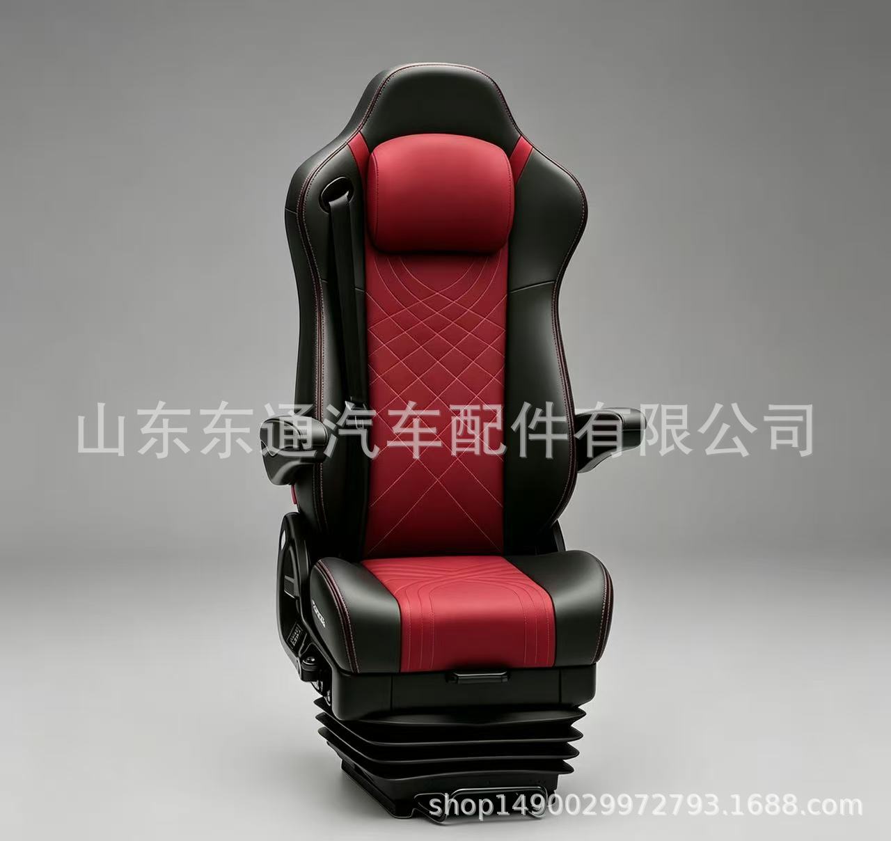 Suitable for heavy-duty trucks and cargo vehicles: Aicheng Airbag Suspension Aviation Seat, direct from the manufacturer