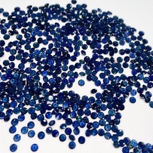 厂家批发0.8-2.0mm圆形天然裸石宝石首饰镶嵌彩宝配石天然蓝宝石
