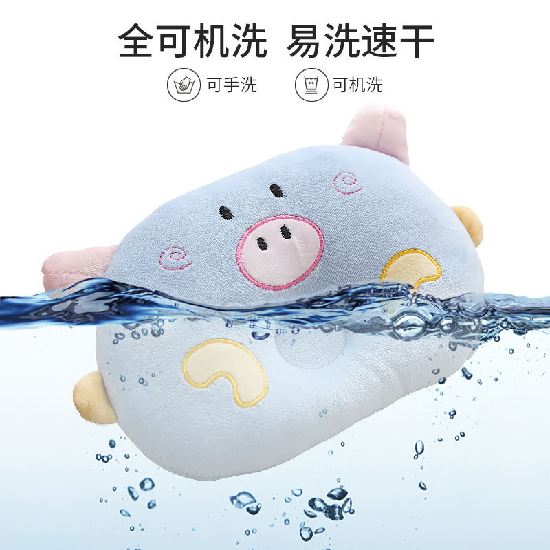 Almohada para dormir para perros, patrón de cerdo lindo, protección de la columna cervical, sueño profundo, almohada de gato para perros al por mayor