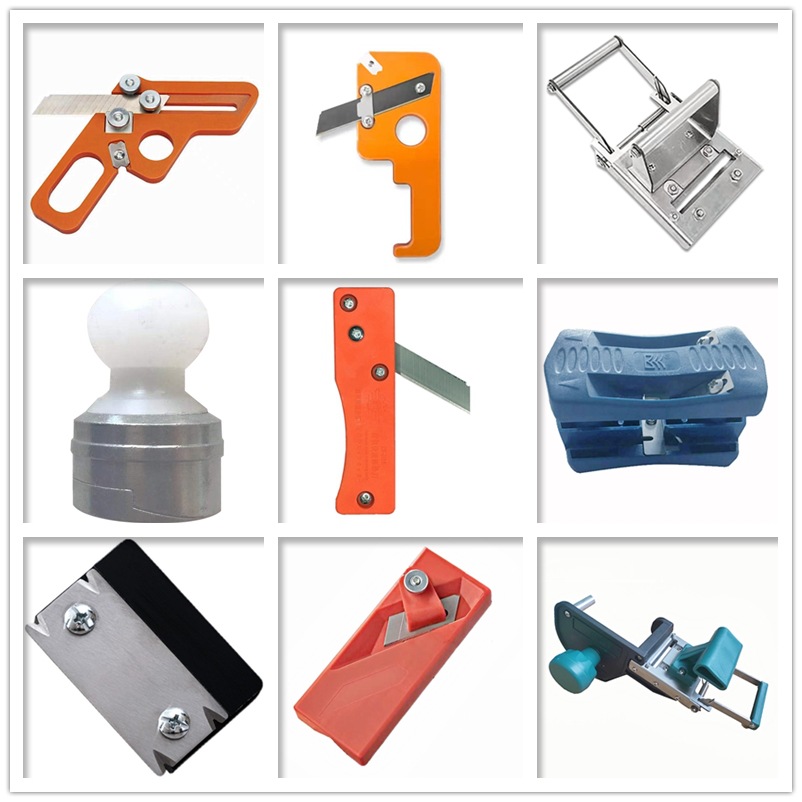 刮PVC膜封边条手动修边刀曲直线齐头器木工家具圆弧倒角两用