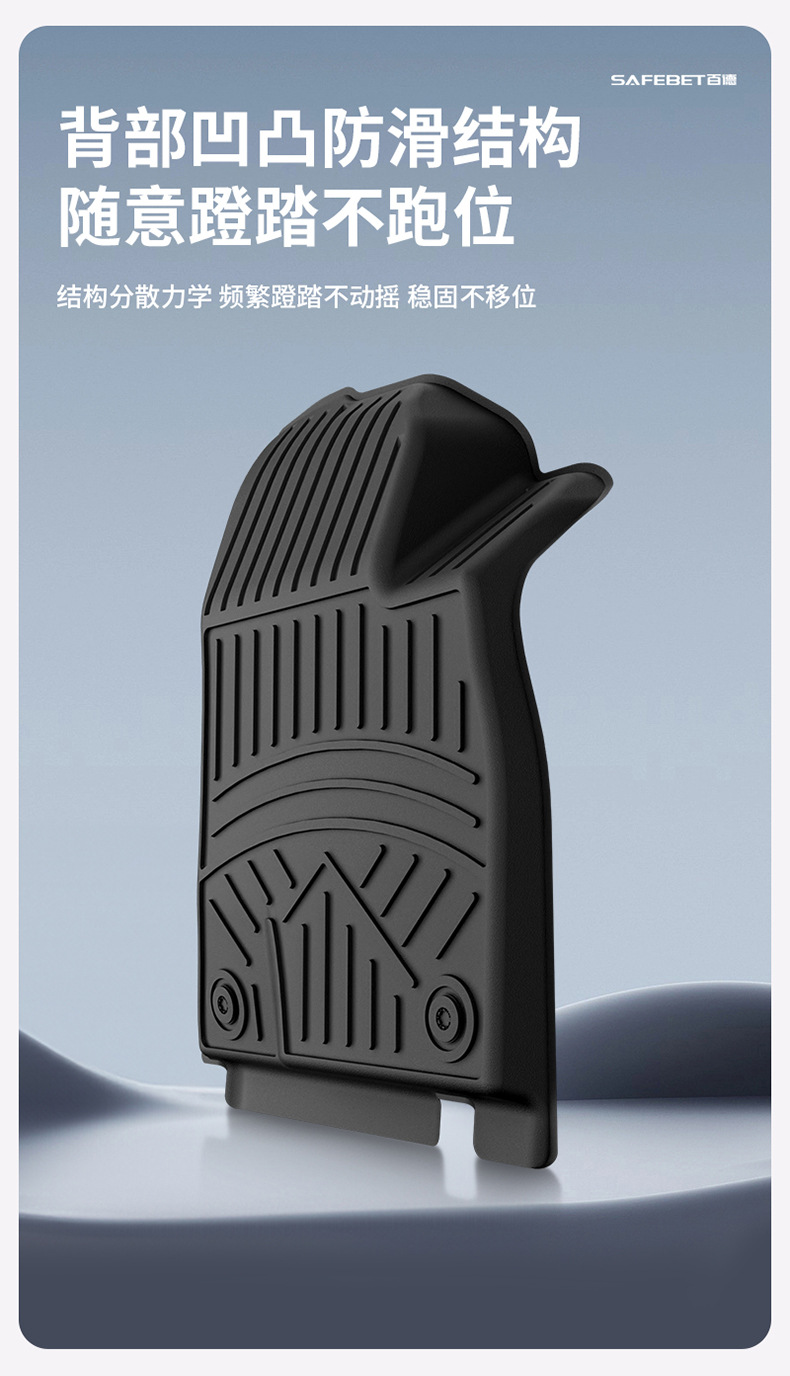 Suitable for Chery Tiggo 8, Arrizo 8, iCAR V23, special colorful TPE car floor mats and trunk mat