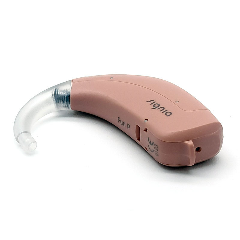 Diversión P oído para los ancianos con pérdida de audición severa Desde el audífono de Siemens xijia loto rojo