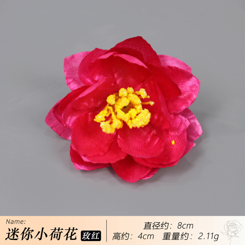 造花、小さな蓮の花、スイレン、蓮の池、蓮の花、シルクフラワー、浮かぶことができ、水を恐れない造花|undefined