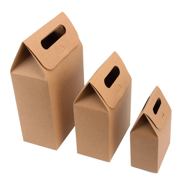 Cowhide paper handbags small/medium nougat/biscuits/cookies/handbag…