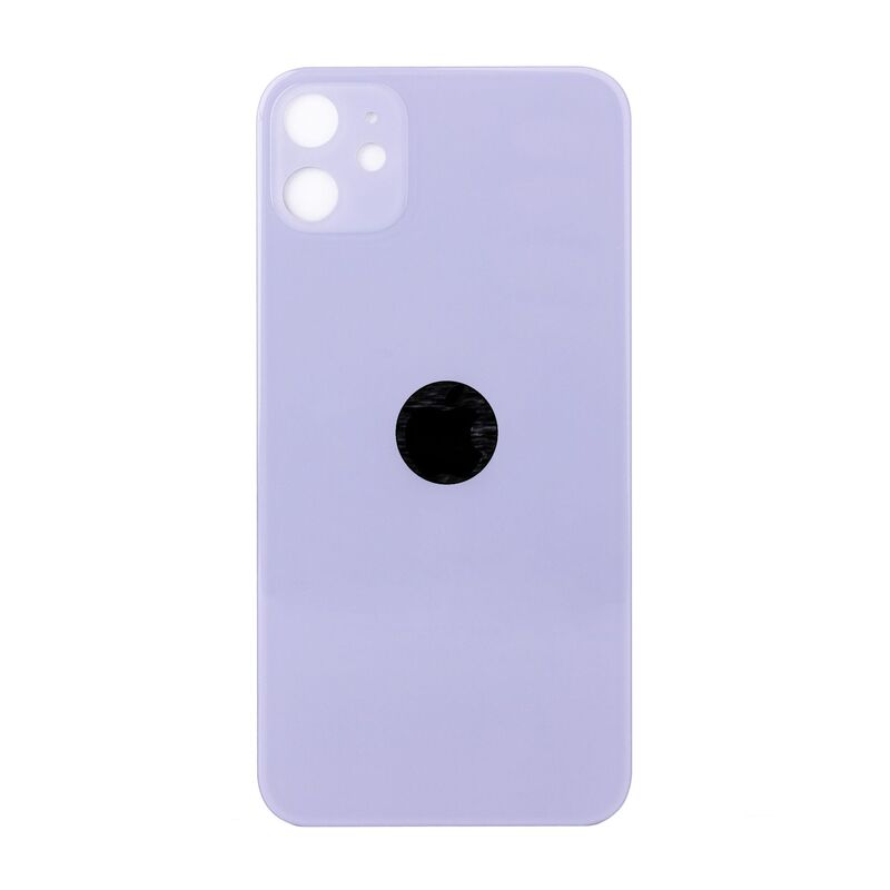 Large hole free 2-in -1 rear glass cover electroplated beads are suitable for Apple 11/12PROMAX/13/mini