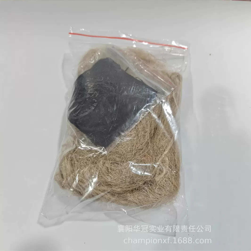 户外野营麻丝生火工具引火物易燃天然黄麻丝助燃剂