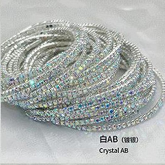 JB3132S-WAB 실버 도금 흰색 AB