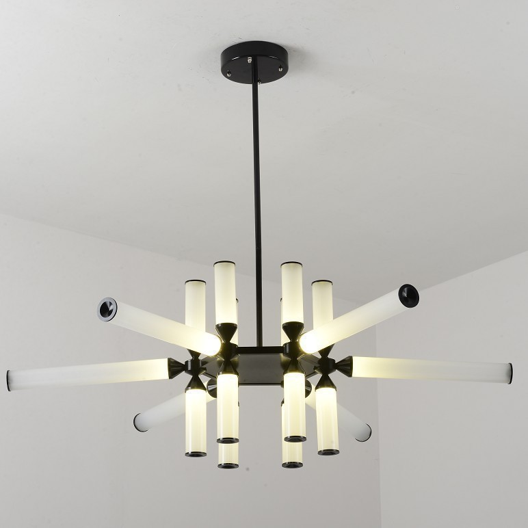 Italian Fashion Designer Simple Art Glass Creative Led Lamp Living Room Dining Room Cafe Personalized Chandelier