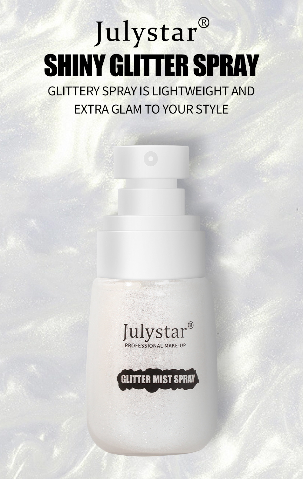 Wholesale of cross-border makeup facial contouring, brightening and highlighter, long-lasting waterproof and sweat-proof, natural body highlighter spray Application Scenario