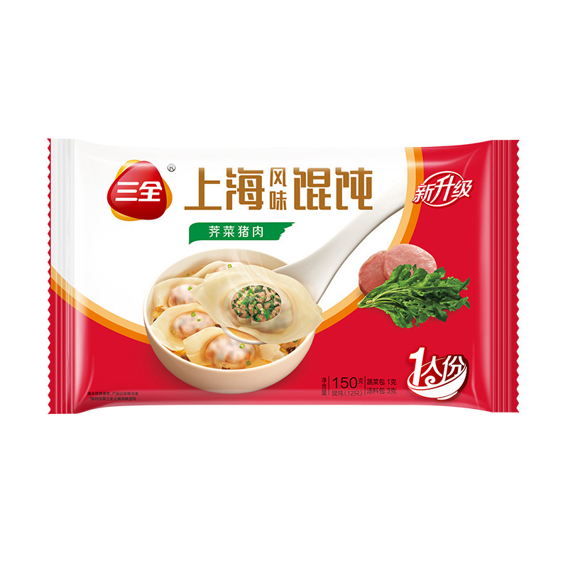 【任选10件包邮】三全水饺三鲜玉米猪肉白菜早餐半成品水饺馄饨|undefined