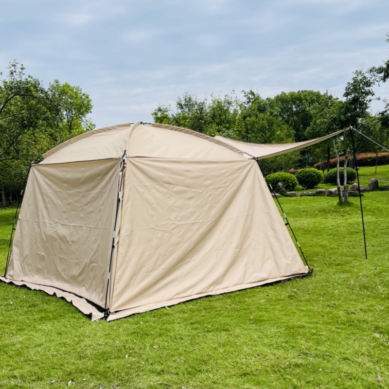 3*3* 2.1m 메쉬 퍼걸러 + 차양 천 3개 + 로비 폴 1세트