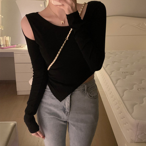 Women's Irregular Autumn/Winter Slim-Fit Short-Length Trendy 