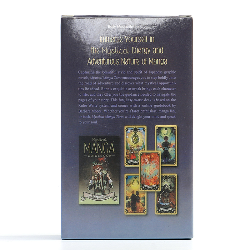 Carte da gioco tarot oracle mystical manga per feste in casa_voghion.com