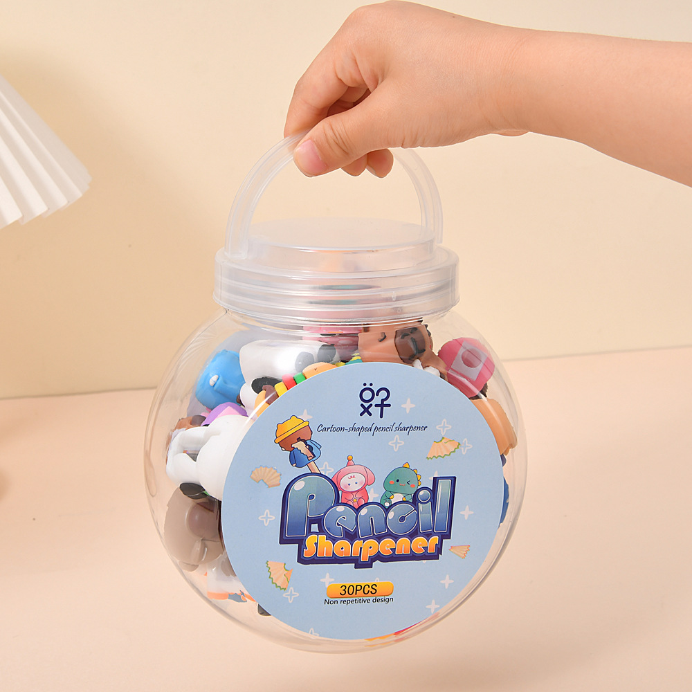 Cuchillo de lápices de modelado de dibujos animados lindo creativo Sacapuntas para niños Papelería de aprendizaje para estudiantes Sacapuntas Sacapuntas Sacapuntas al por mayor