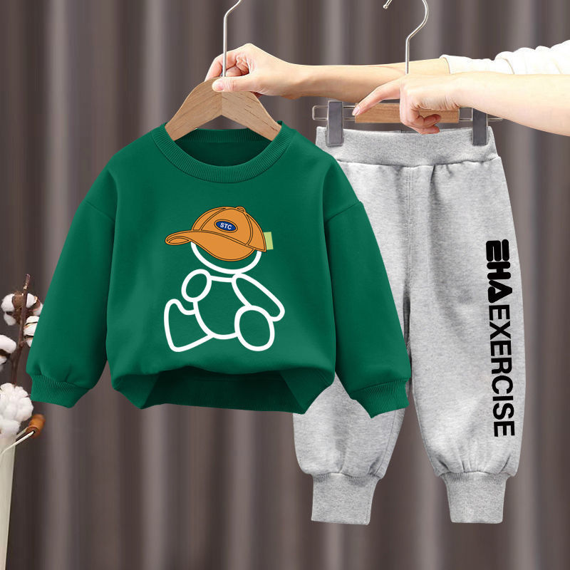 Jungen Handsom Frühling Herbst Neue kinder Koreanische Edition Sweatshirt in Kinder Sport und Freizeit Lose Zwei_voghion.com
