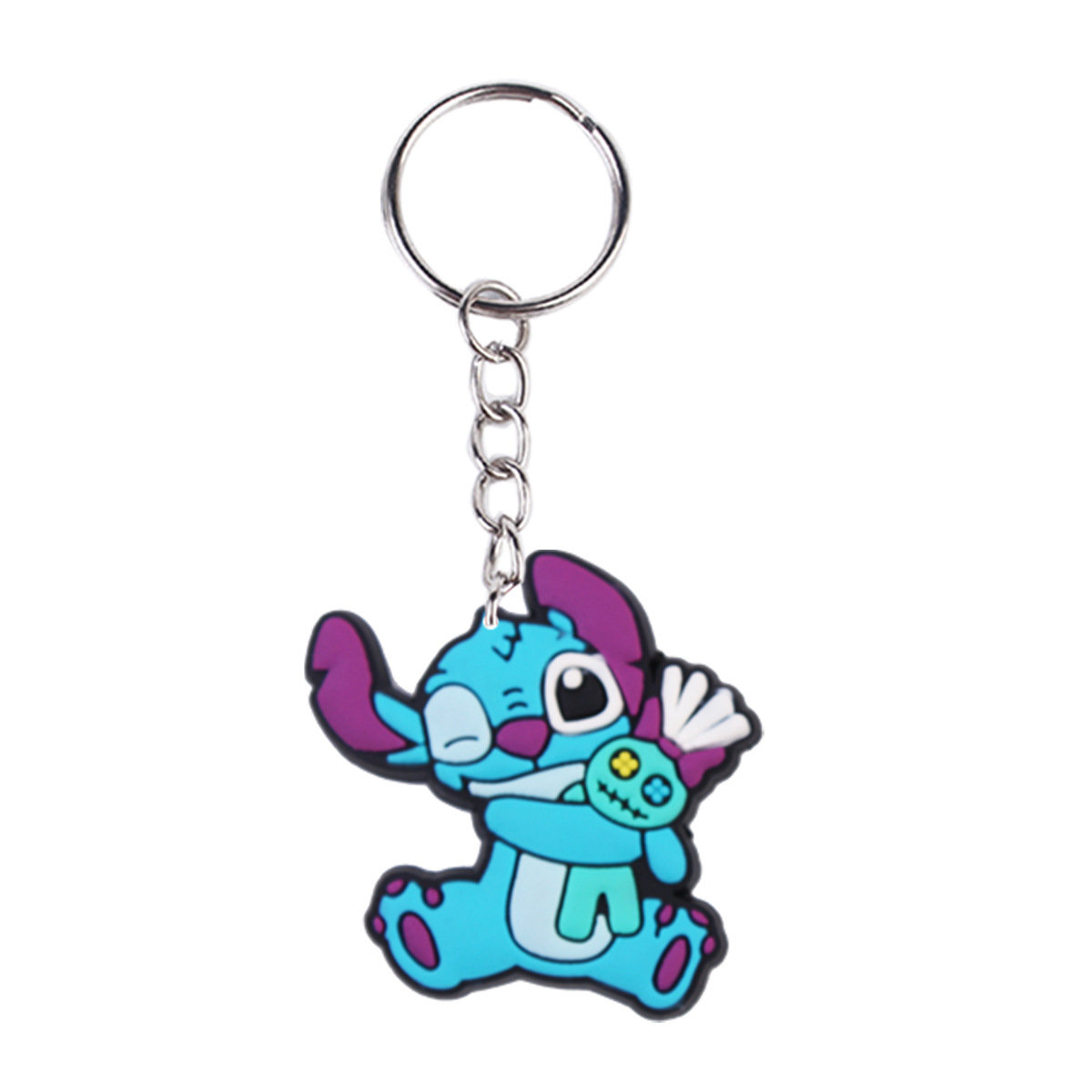 Shidibao llavero estrella bebé PVC mochila decorativa llavero se puede personalizar con fotos *