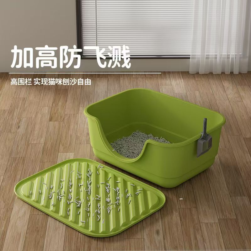 Inodoro para gatos, baño para gatos, baño para gatos, baño para gatos abierto, fábrica de inodoro para gatos transfronterizos