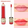 Transparent lip gloss, moisturizing brightening lip balm, fruit makeup primer, suitable for import, mirror effect, softens wrinkles on the lips