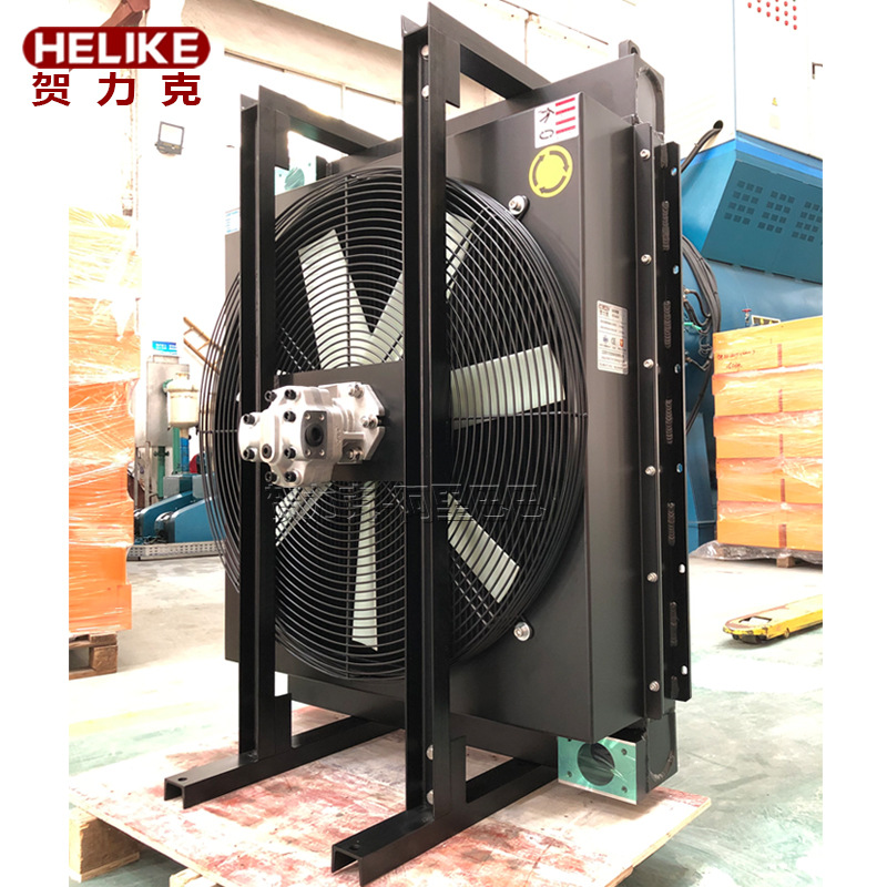 DXTA5液压马达驱动风冷散热器贺力克HELIK换热器液压马达调速驱动