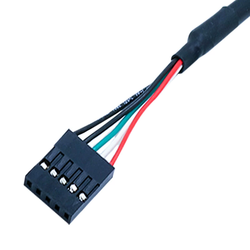 橙泽 Материнская плата 5Pin к USB2.0 расширительный кабель с отверстиями для фиксации USB2.0 адаптер кабель 0.3 метра