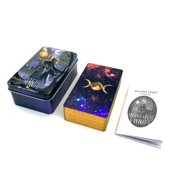 Witches tarot cards Iron Box Witch Tarot Cards