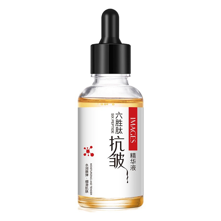Image Beauty Six Peptide Anti-Wrinkle Essence Осветление цвета кожи Увлажняющий и омолаживающий раствор для увлажняющих и увлажняющих эссенций