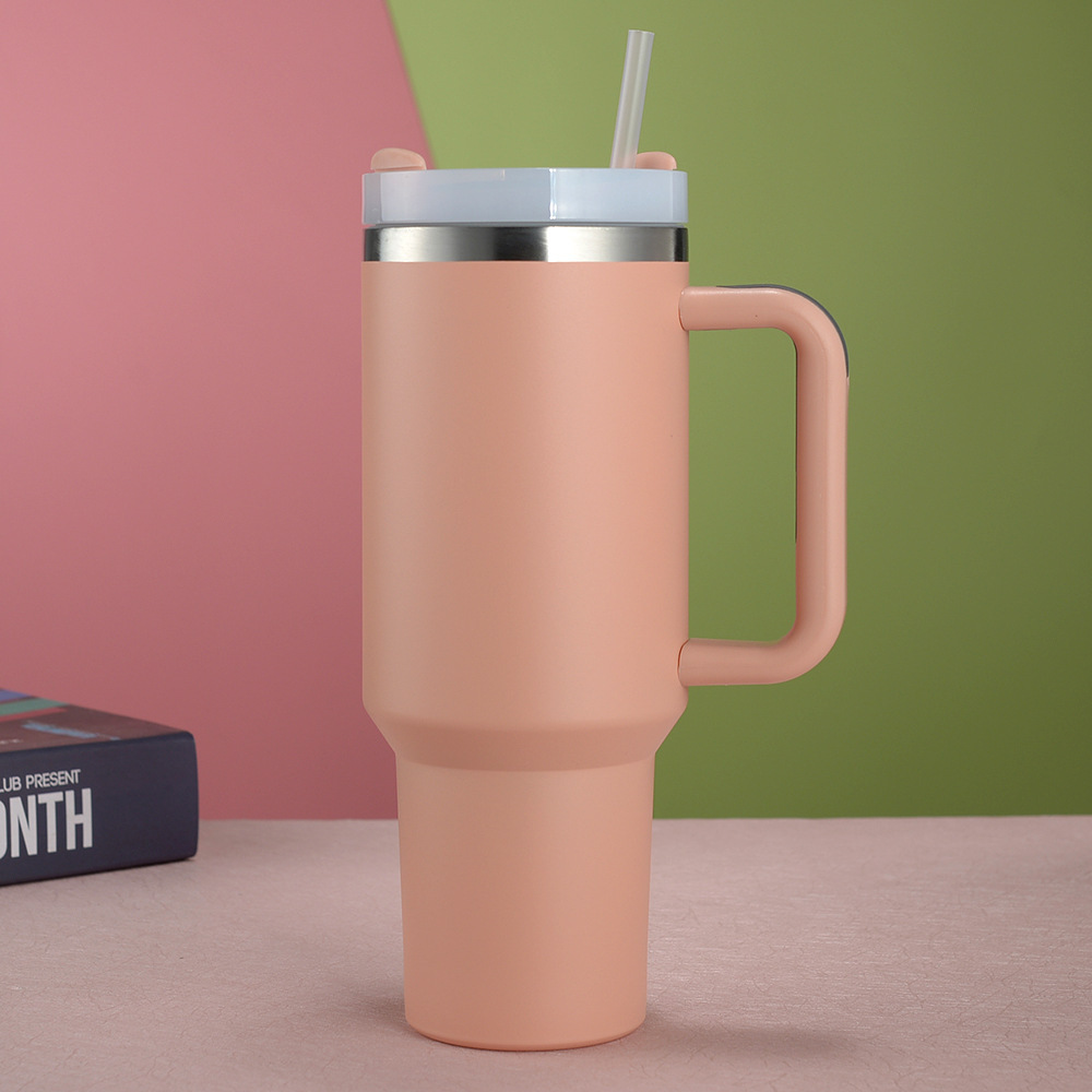 Vaso de aislamiento de acero inoxidable transfronterizo de Amazon Stanley con mango de segunda generación taza de automóvil taza de gran capacidad al por mayor