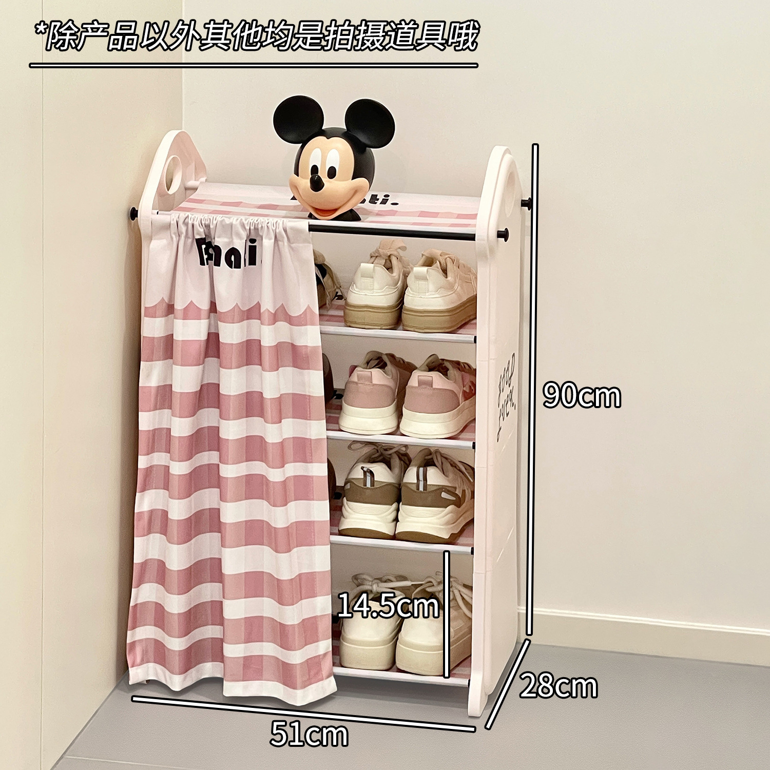 Zapatero simple puerta del hogar estante de zapatos de ahorro de espacio interior de varios pisos estante de almacenamiento de alquiler de dormitorio estante de zapatos