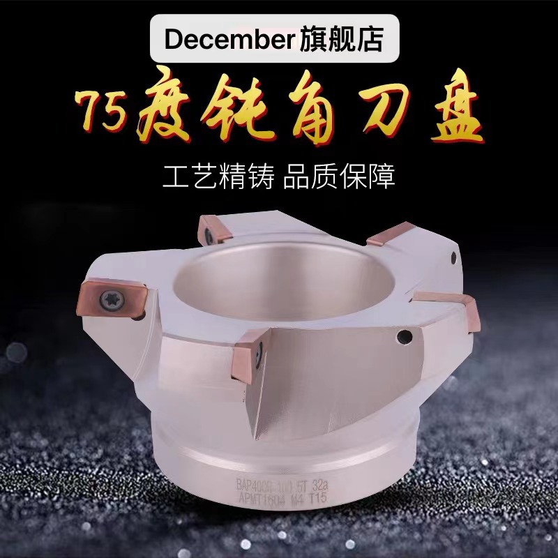 75度钝角铣刀盘RAP/KAP数控铣刀盘400R/300R 50 63 80 100 125