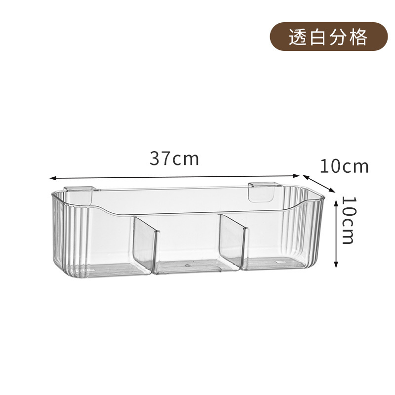 透明なショウガのニンニクはかごの食器棚を収納します。|undefined