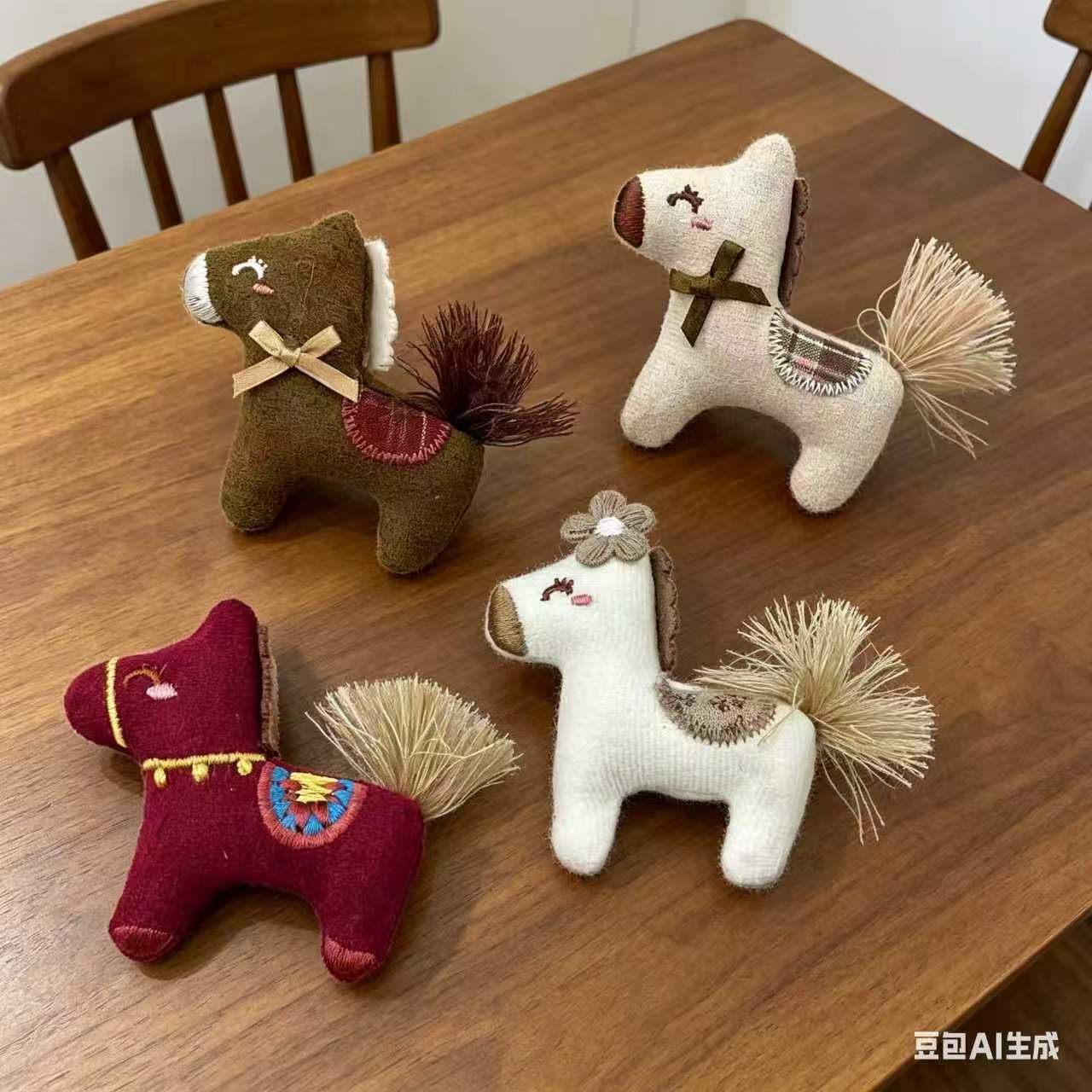 New Cartoon Fabric Plush Pony Doll Accessories Versatile Japanese-Style Fresh Pony Bag and Clothing Accessories