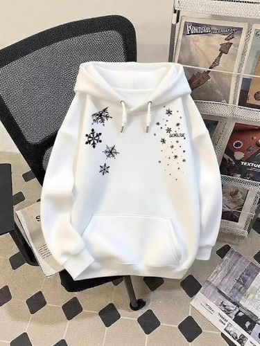 American trend hooded hooded hoodie for men and women spring and autumn high street simple loose top casual all-matching couples 'wear