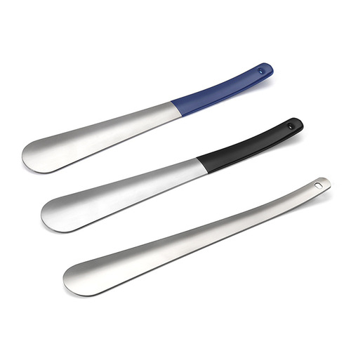 30cm long-handled shoe inserter, metal stainless steel shoehorn, thickened shoehorn, shoe lifter, practical and convenient for home use
