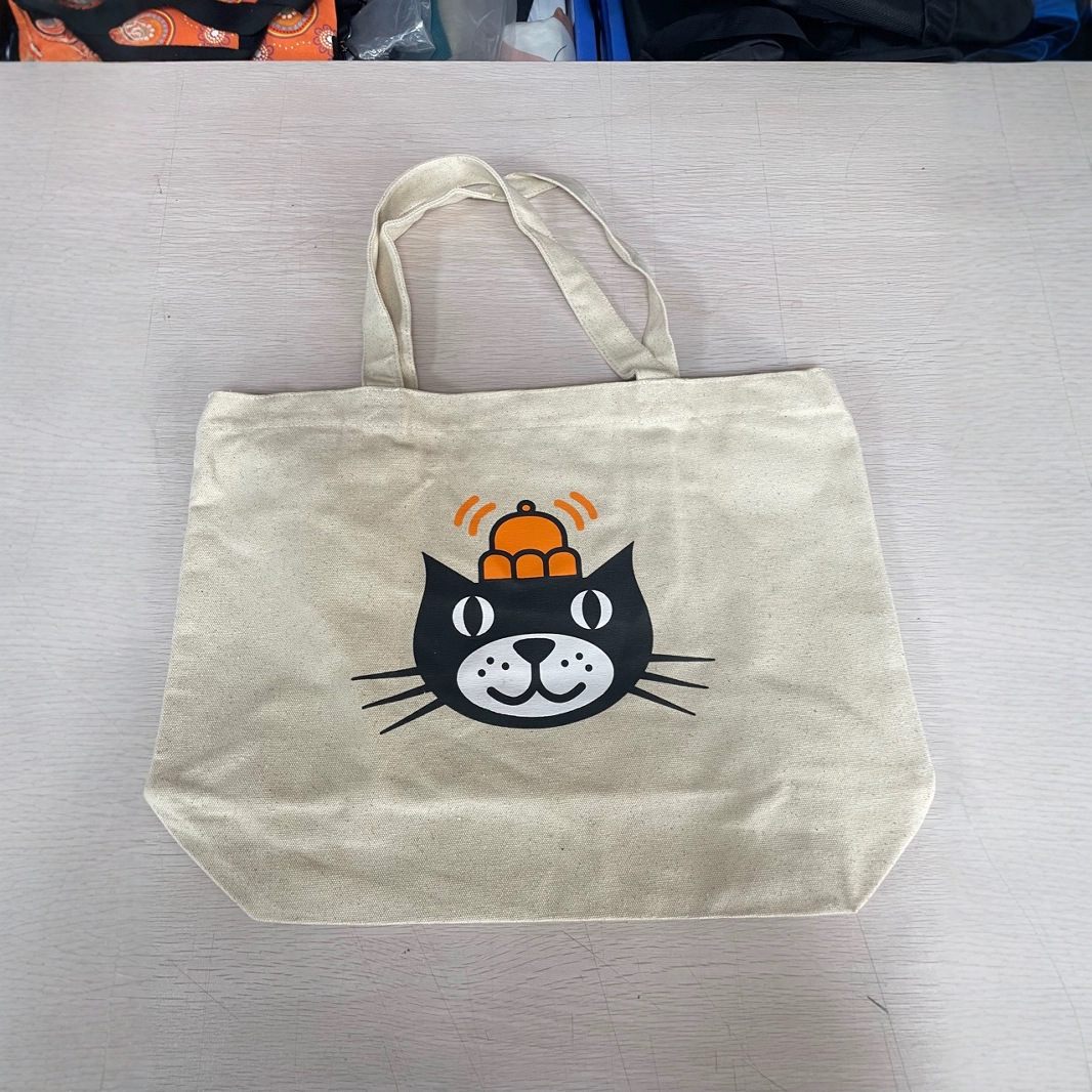 厂家制作再生棉布购物袋 彩色RPET棉布礼品袋