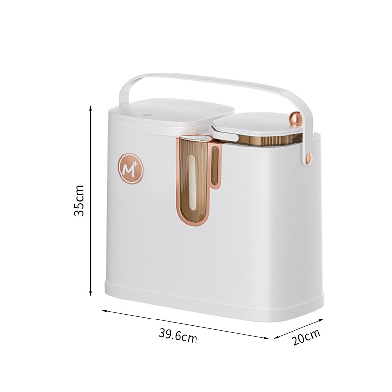 Bote de basura de separación de té grande, filtro de té doméstico, cubo de té, cubo de escoria de té, cubo de agua seca y húmeda, cubo de desechos, mesa de té image 6