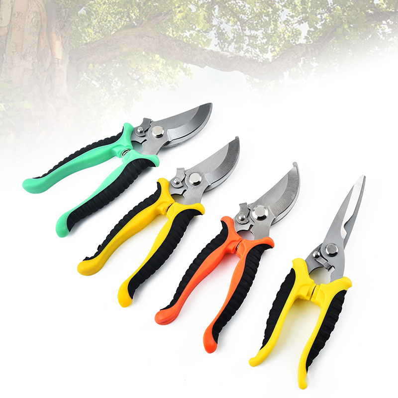 Factory Garden Gardening Shears Pruning Shears Branch Trimming Shears Stainless Steel Multi-functional Garden Shears Thick Branch Trimmers